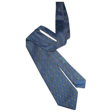 vestaire collective hermes lion tie|Buy or Sell Designer Ties online! .